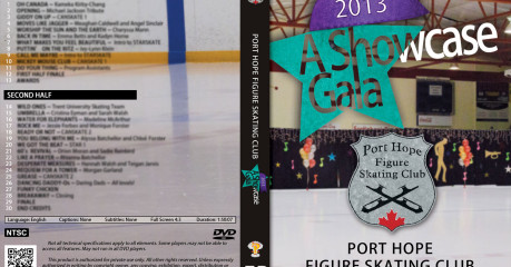 2013 Showcase Gala - DVD Cover